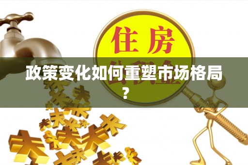 汝南政策变化如何重塑市场格局？