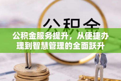 汝南公积金服务提升，从便捷办理到智慧管理的全面跃升