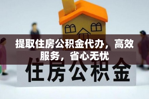 汝南提取住房公积金代办，高效服务，省心无忧