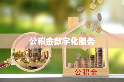 汝南公积金数字化服务
