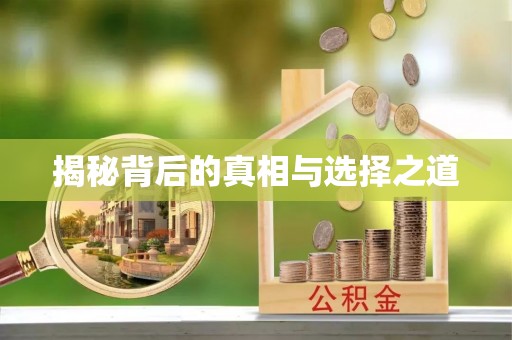 汝南揭秘背后的真相与选择之道