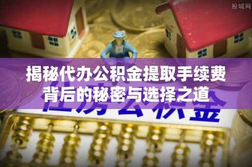 汝南揭秘代办公积金提取手续费背后的秘密与选择之道