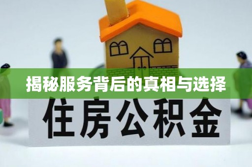 汝南揭秘服务背后的真相与选择