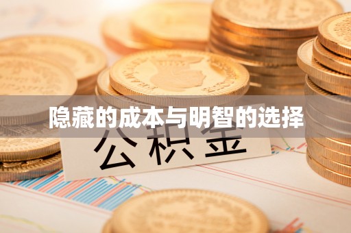 汝南隐藏的成本与明智的选择