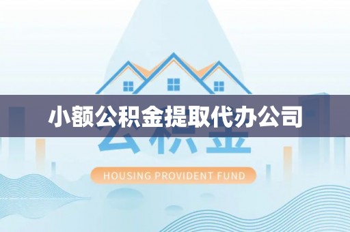 汝南小额公积金提取代办公司
