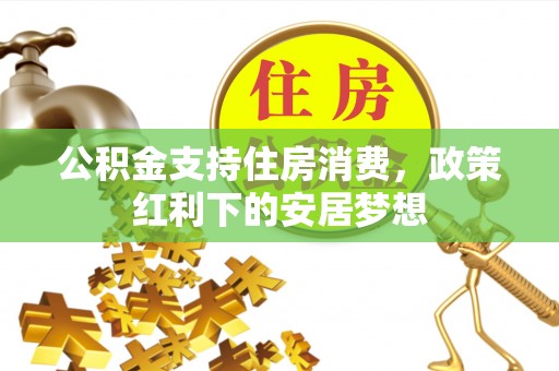 汝南公积金支持住房消费，政策红利下的安居梦想