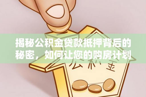 汝南揭秘公积金贷款抵押背后的秘密，如何让您的购房计划更轻松？