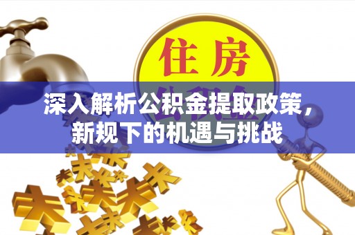 汝南深入解析公积金提取政策，新规下的机遇与挑战