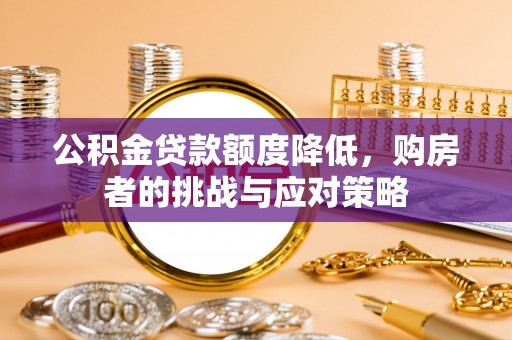 汝南公积金贷款额度降低，购房者的挑战与应对策略