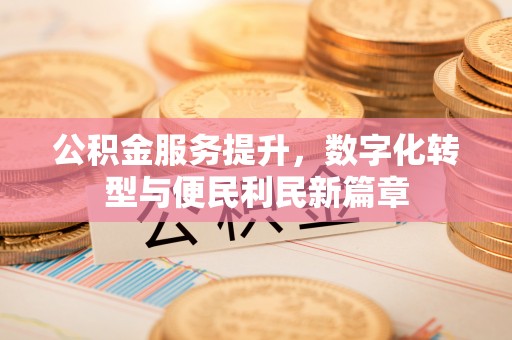 汝南公积金服务提升，数字化转型与便民利民新篇章