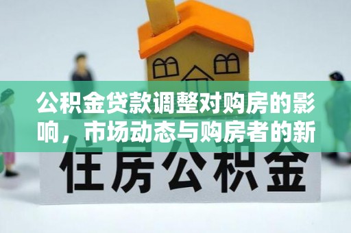 汝南公积金贷款调整对购房的影响，市场动态与购房者的新选择