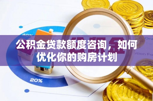 汝南公积金贷款额度咨询，如何优化你的购房计划