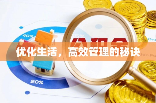 汝南优化生活，高效管理的秘诀