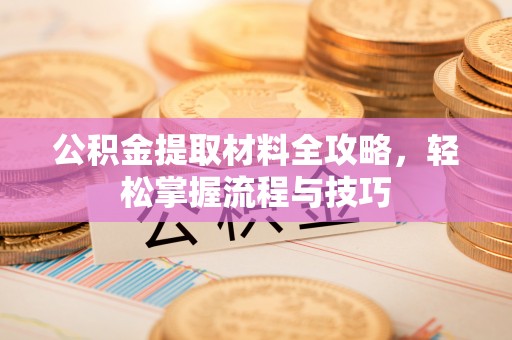 汝南公积金提取材料全攻略，轻松掌握流程与技巧