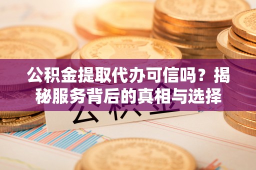 汝南公积金提取代办可信吗？揭秘服务背后的真相与选择