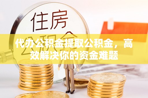 汝南代办公积金提取公积金，高效解决你的资金难题