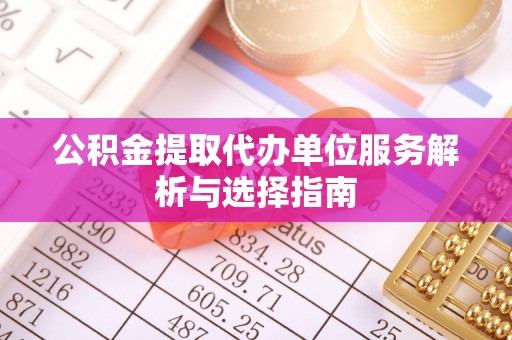 汝南公积金提取代办单位服务解析与选择指南