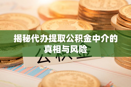 汝南揭秘代办提取公积金中介的真相与风险