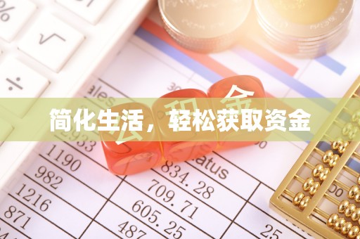 汝南简化生活，轻松获取资金