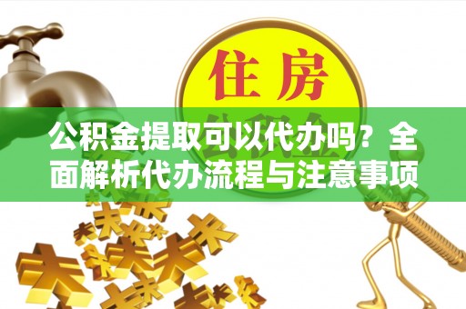 汝南公积金提取可以代办吗？全面解析代办流程与注意事项